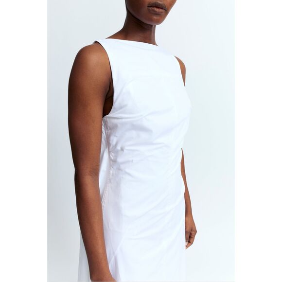 16ARLINGTON ELIDE DRESS IN POPLIN US 4 $1070 - Picture 4 of 11